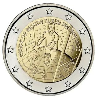Moneda 2€ Francia Rugby 2023