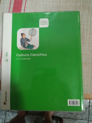 CULTURA CIENTIFICA 4 ESO SABER HACER