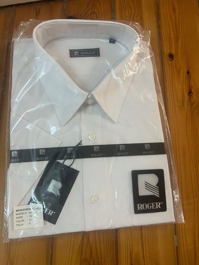 Camisas blancas nuevas - manga larga y corta