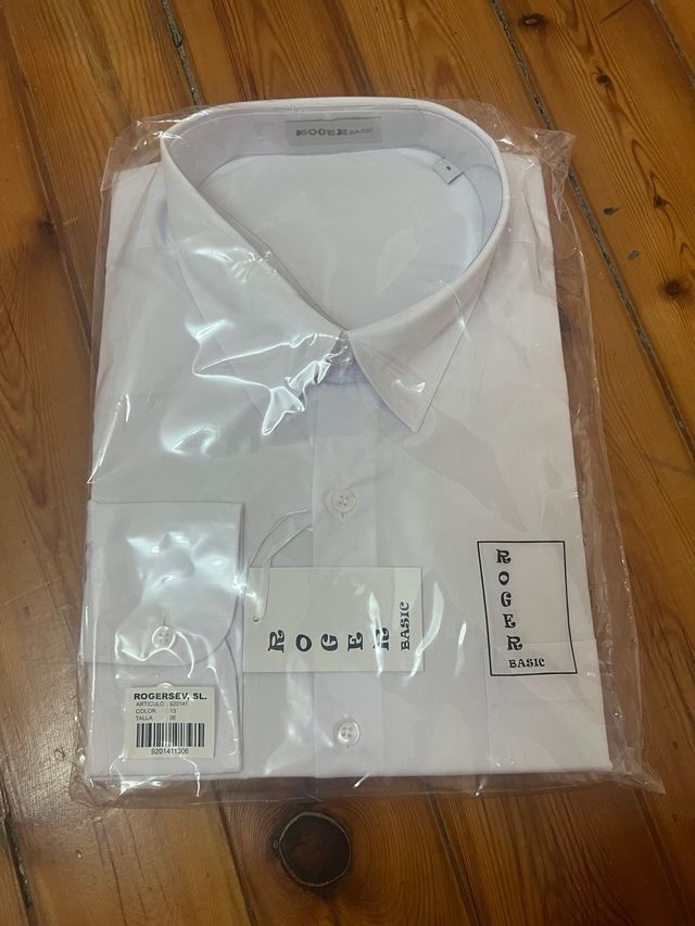 Camisas blancas nuevas - manga larga y corta