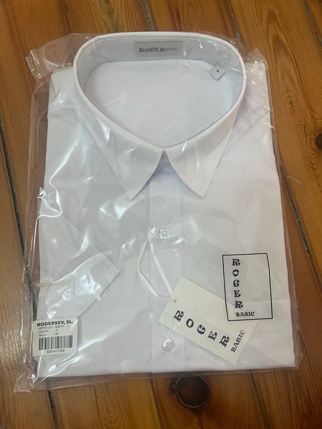 Camisas blancas nuevas - manga larga y corta