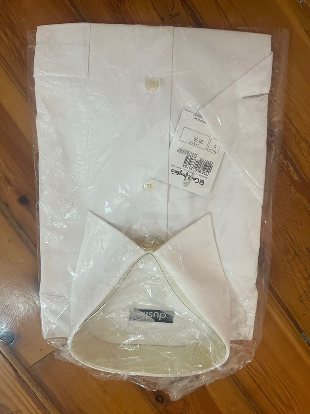 Camisas blancas nuevas - manga larga y corta