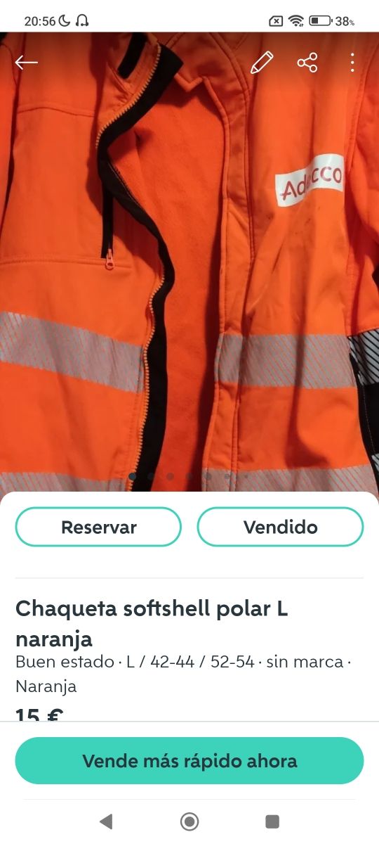 Lote 6 ropa L trabajo 