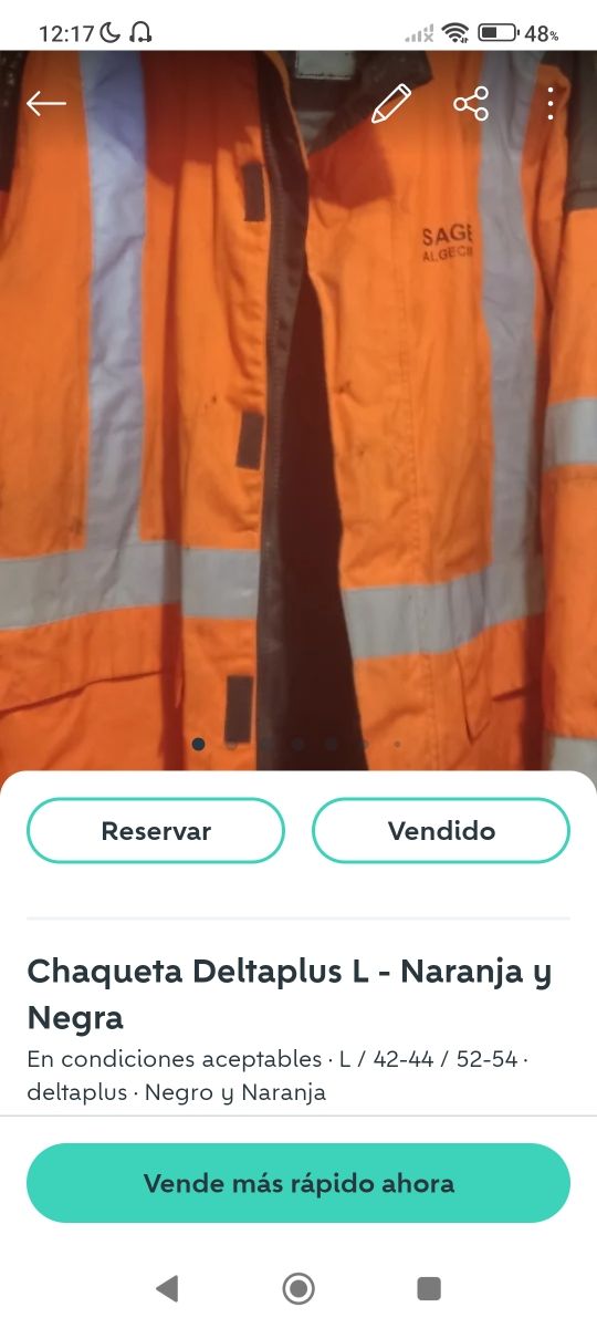 Lote 6 ropa L trabajo 
