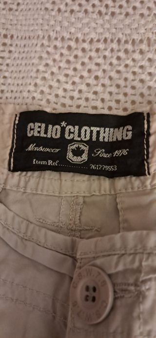 Pantaloni cargo CELIO beige