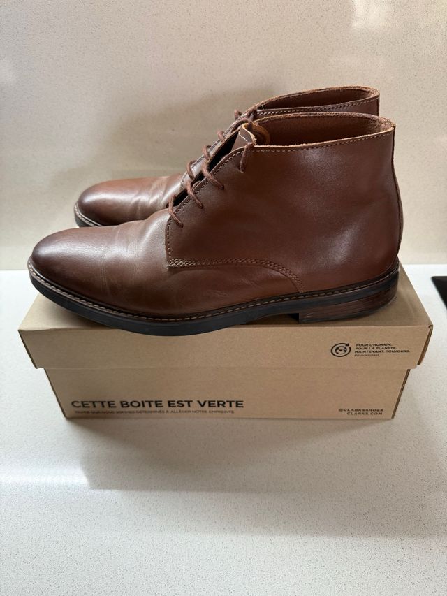 Botines Clarks marrones