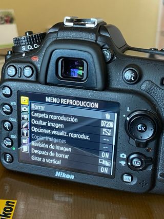 Cámara Réflex Nikon D7200