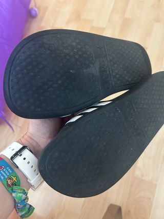 Chanclas Adidas - Negras