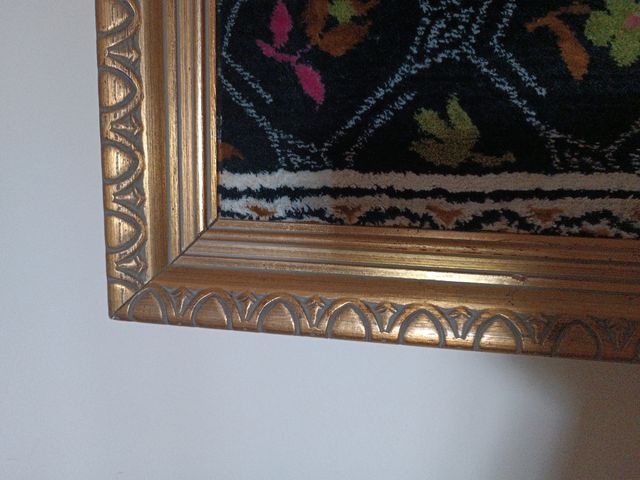 Tapiz antiguo ciervos bosque