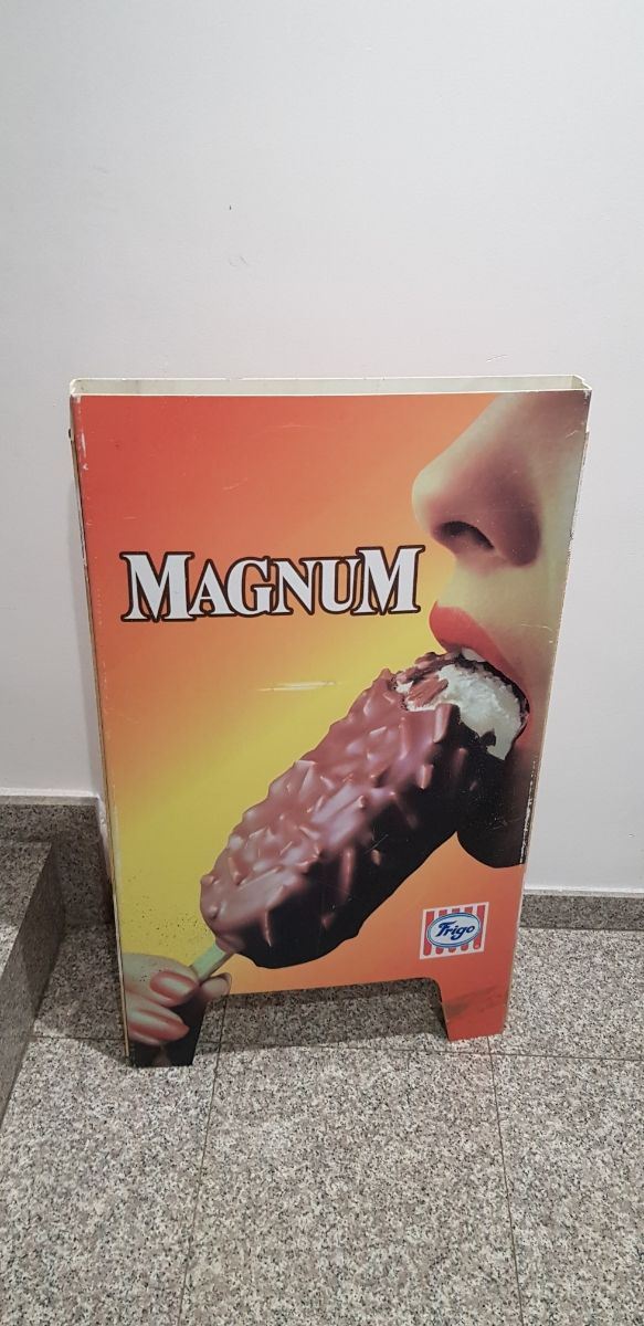 Cartel Magnum Helado Vintage