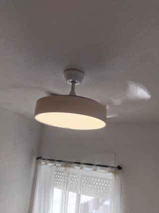 Instalación ventilador de techo 