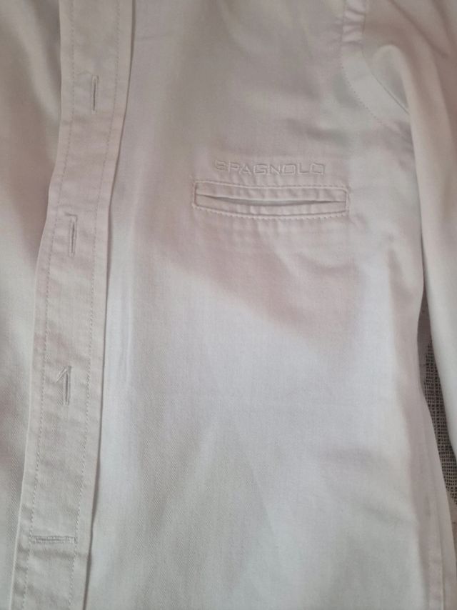 Camisa niño Spagnolo blanca - talla 4