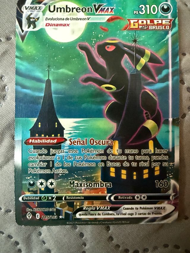 Umbreon VMAX Golpe Brusco Alt Art