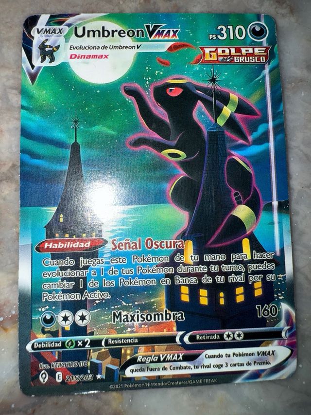 Umbreon VMAX Golpe Brusco Alt Art