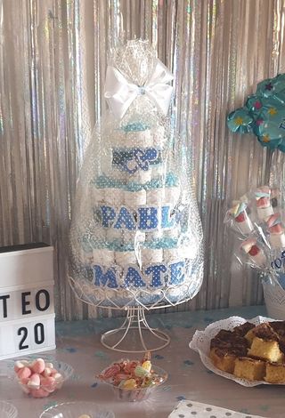 Tarta pañales bebé - regalo original