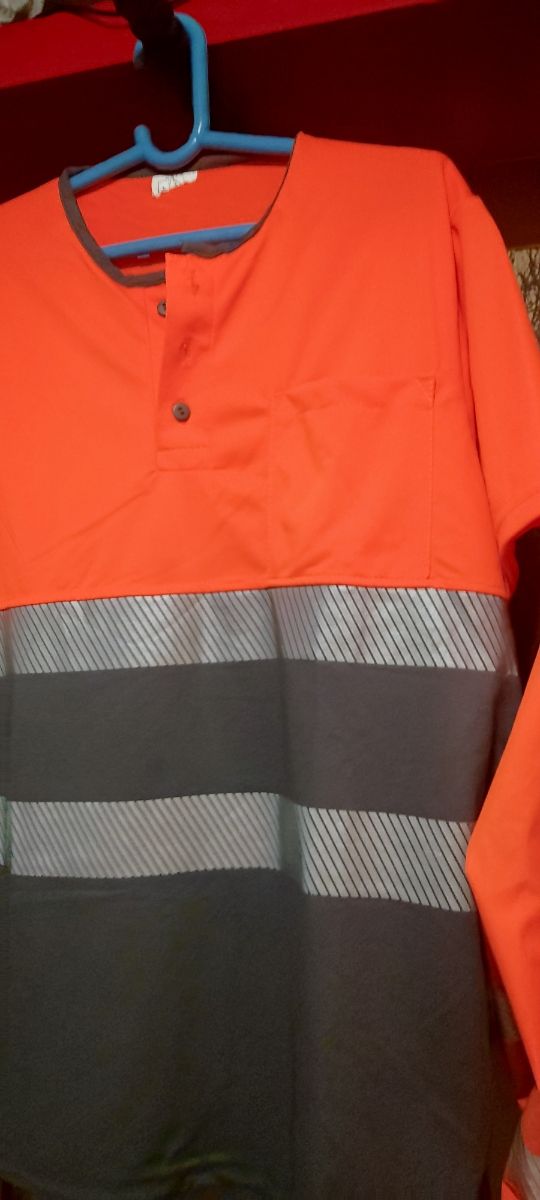 Camiseta trabajo reflectante L
