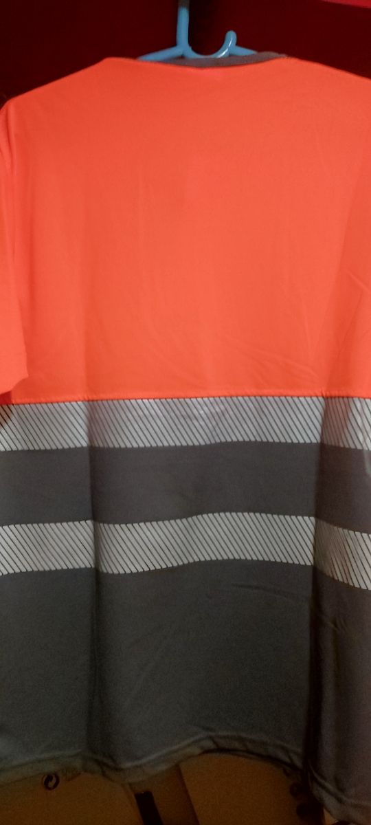Camiseta trabajo reflectante L