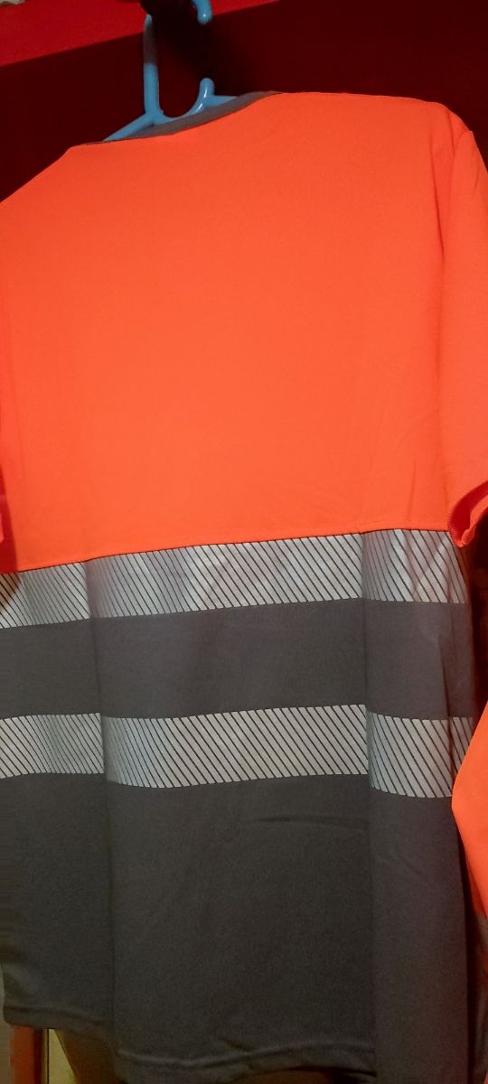 Camiseta trabajo reflectante L
