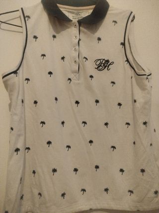 Polo Pedro del Hierro Sport blanco talla L