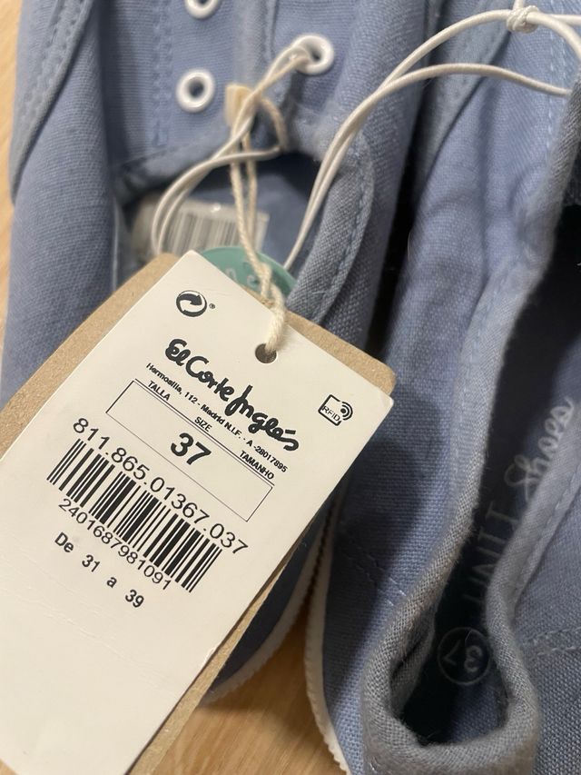 Zapatillas Niño El Corte Inglés 37