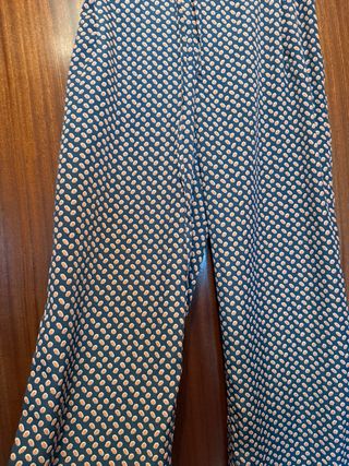 Pantalón estampado mujer