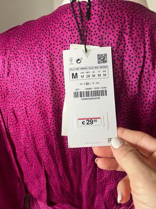 Vestido Zara mini