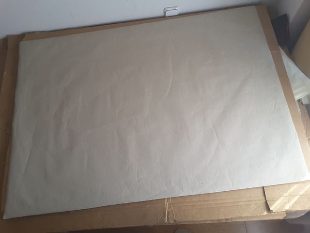 Serigrafía sobre lienzo con medidas de (96×135) cm