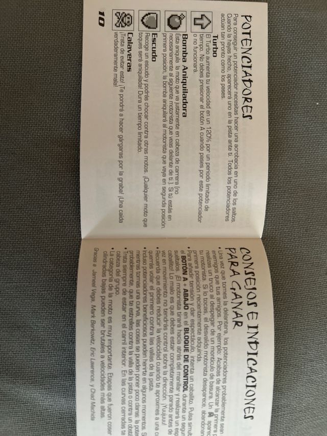 Manual Jeremy McGrath Supercross 2000 GBC