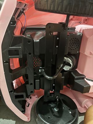 Coche eléctrico infantil Audi R8 rosa 12v