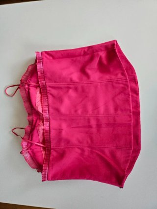 Traje fiesta fucsia - Talla XL