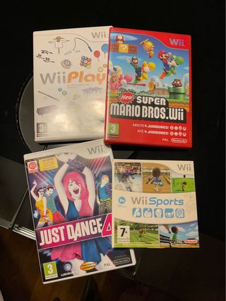 Wii blanca + juegos