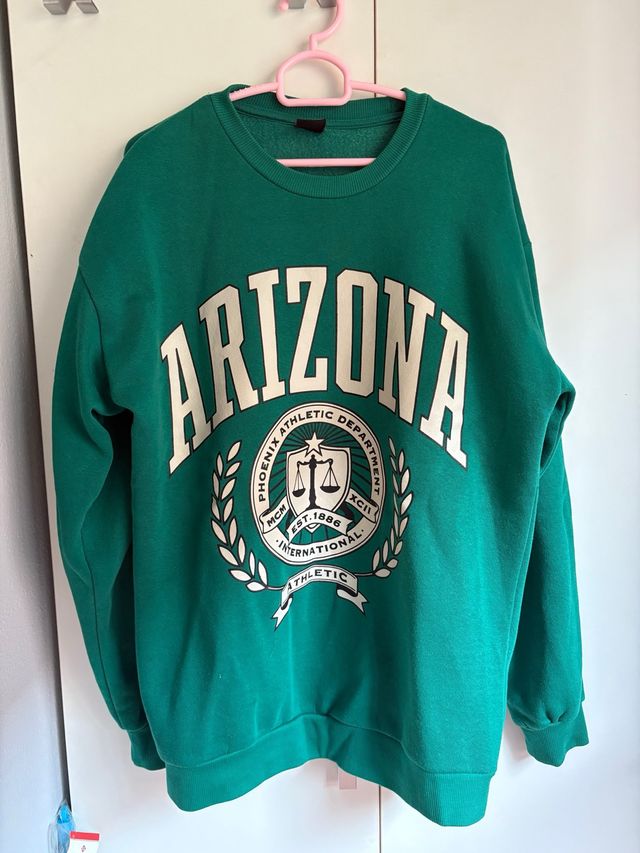 Sudadera Arizona Verde Talla M para hombre