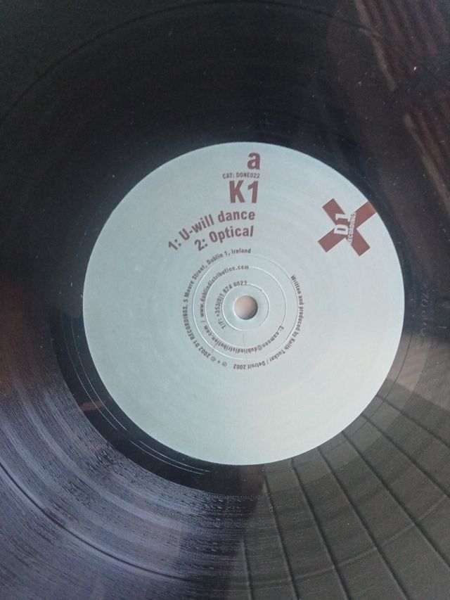 Vinilo K1 - Done022 | techno Electro detroit