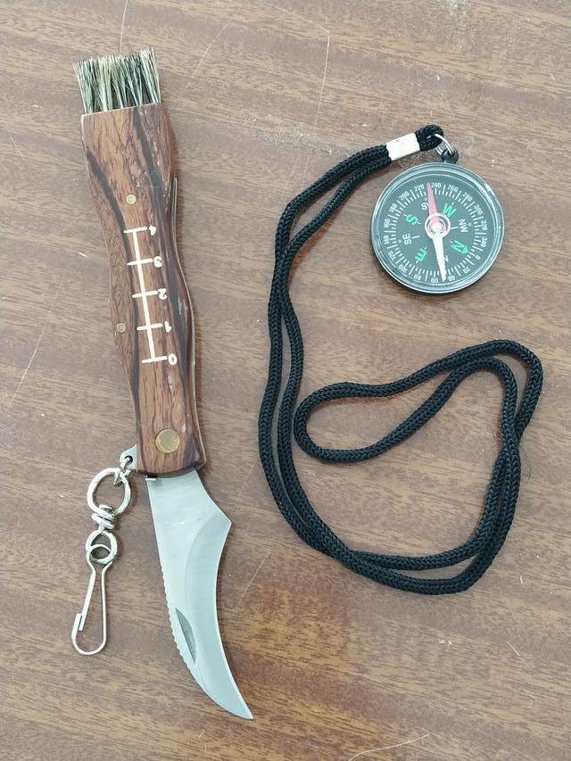 20 Coltelli funghi + bussole