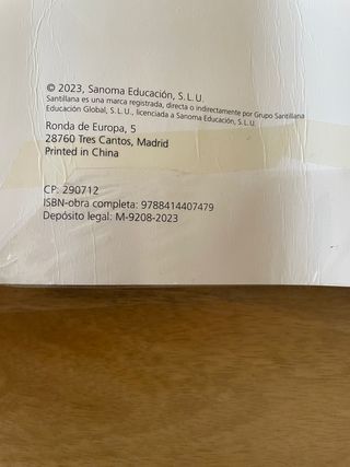 Libros 6 Primaria Editorial Santillana y Cambridge