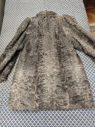 Chaquetón Astracán gris