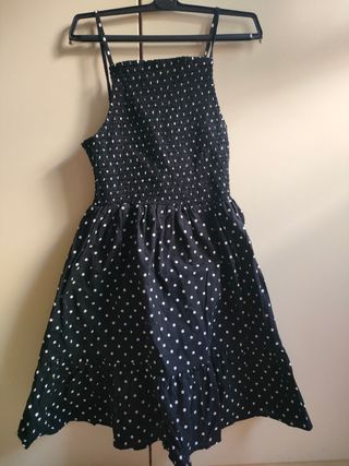 Vestito ASOS a pois nero