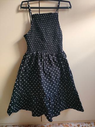 Vestito ASOS a pois nero