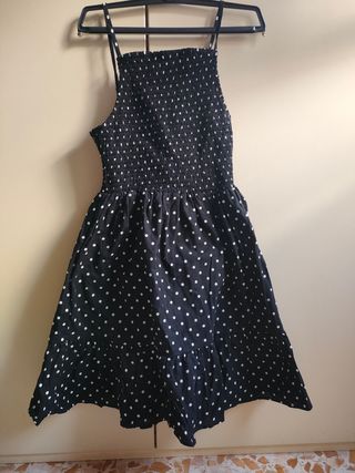 Vestito ASOS a pois nero