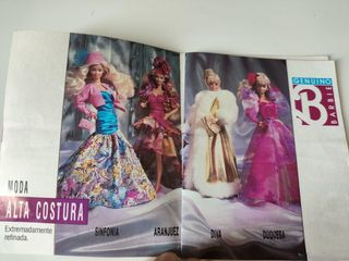 Barbie anni 90+vestito "La Mia Prima Barbie+catalogo