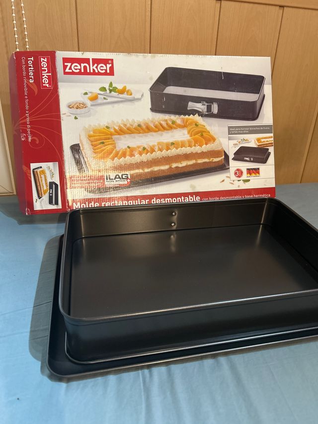 Molde Zenker retangular desmontável