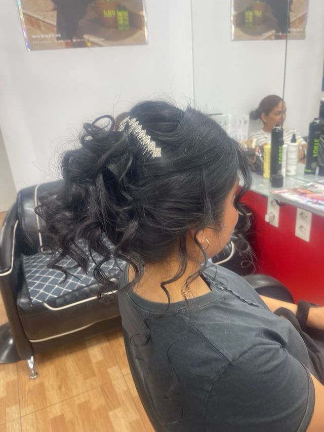 Peinado ondas | Lorena Quiñonez