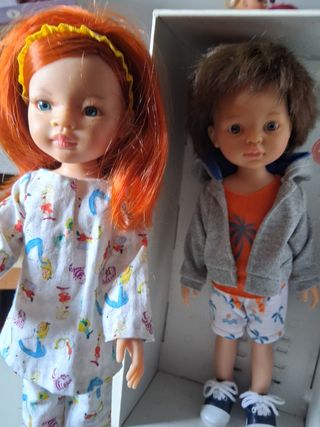 Muñecas Paola Reina: Niño y Niña