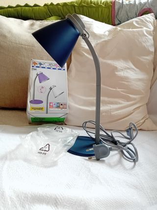 2 lámparas de mesa Ringo azul