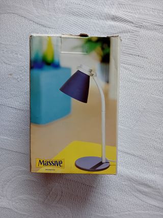 2 lámparas de mesa Ringo azul