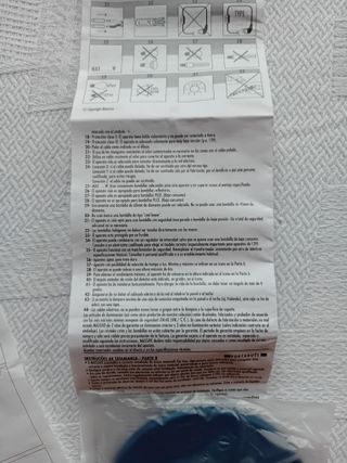 2 lámparas de mesa Ringo azul