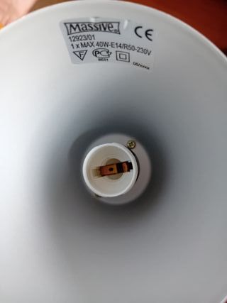 2 lámparas de mesa Ringo azul