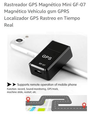 Mini GPS Tracker GF-07 con imán nuevo sin estrenar