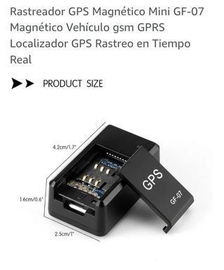 Mini GPS Tracker GF-07 con imán nuevo sin estrenar