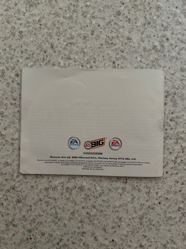 Manual FIFA Game Boy Advance